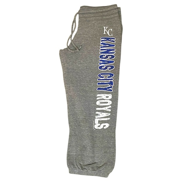 Genuine Merchandise Pants - Genuine Merchandise Kansas City Royals Gray Sweatpants Size Medium